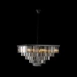 Подвесная люстра каскадная Loft IT Prism 10018/800S (220V, хрусталь, на цепи)
