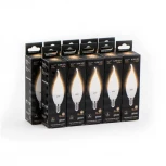 Лампочка светодиодная E14 6,5 Вт 610 lm 2700K теплое белое свечение Gauss 104101107