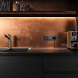 Розетка с заземлением с защит. крышкой и шторками (черный матовый) Werkel W1171208 (a069582)