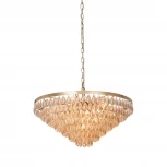 Подвесная люстра ярусная Vitaluce V5290-8/6+3+1 (220V, на цепи, круглые)