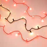 Светодиодная гирлянда ARD-STRING-CLASSIC-10000-RED-100LED-MILK-STD Red (230V, 7W) (IP65)