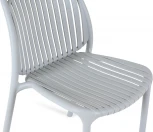 Стул уличный Scoop ОГОГО Обстановочка! (Пластик/Светло-серый) арт.926843