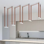 Трековый светильник Downlight 48V Denkirs Belty Grill DK5571-WB (LED)