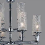 Подвесная люстра ILLUMICO IL8683-12P-10 CR (220V, на цепи)