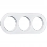 Рамка на 3 поста (Белый) Werkel W0035101 (a051635)