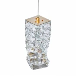 Подвесной светильник Arte Milano Venezia 319011/D300/3 GD (регулировка яркости, LED, 220V, хрусталь, пульт управления, на проводе)