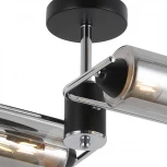 Потолочная люстра на штанге ILLUMICO IL8243-4COU-79 BK CR