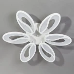 Потолочная люстра Escada Grain 10222/6LED 93W (регулировка яркости, 220V, цветы)