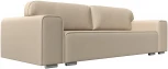 Диван прямой Лига-029 (Бежевый/Экокожа) Лига Диванов арт.121031