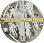 Потолочная люстра светодиодная Natali Kovaltseva Effect LED LAMPS 81118 с пультом ДУ, моб. приложением 160W, белый, LED