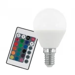 Лампочка светодиодная RGB E14 4W 220V 300 lm 3000K Eglo Lm_led_e14 10682
