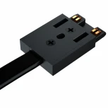 Ввод питания для ультратонкого шинопровода iLedex Vision48/25 POWER INN 4825-L3000-BK