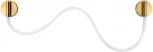 Настенный светильник светодиодный с гибким неоном Loft It Thread 10388W Brass (220V)