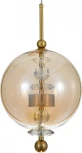 Подвесной светильник (11055/1P Amber) Indigo Illusione V000188L (LED, 220V, на проводе, шар)