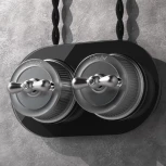 Рамка на 2 поста (Черный) Werkel W0025108 (a051629)