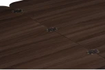 Стол-трансформер Виват темный венге / черный 402950 Woodville