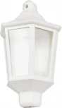 Настенный фонарь уличный ЭРА НБУ 06-60-003 У1 белый прозр. (220V, IP44)