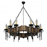 Подвесная люстра Тарьсма Тотем Тотем-12 (220V, на цепи, подсвечник, свеча)