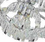 Потолочная люстра хрустальная на штанге Arte Milano Sorrento-4409 374409/7/60/470 CR (220V)