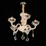 Подвесная люстра Citilux Ирида CL351151 (220V, хрусталь, на цепи, подсвечник, свеча)