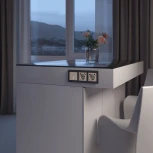 Выключатель одноклавишный проходной с подсветкой (айвори акрил) Werkel W1112143 (a064055)