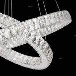 Подвесной светильник ярусный Eletto Olimpia EL330P60.1 (LED, 220V, пульт управления, на тросе, кольцо)