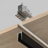 Скоба регулируемая для накладного шинопровода Exility Maytoni Accessories for tracks Exility TRA034HCB