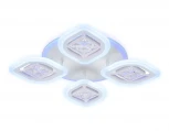 Потолочная люстра Ambrella Acrylica Ice FA280 (регулировка яркости, LED, 220V, пульт управления, управление смартфоном, умный дом - PC.Lamper, цветы)