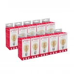 Лампочка светодиодная филаментная прозрачная груша E27 11W Thomson A60 TH-B2112