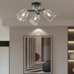 Потолочная люстра на штанге Arte Milano AMALFI 323219/3 CR+BK (220V)