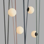 Трековый светильник 48V Denkirs Belty Orb DK5553-BK (LED)