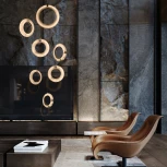 Подвесной светильник светодиодный кольцо Loft It Soho 10410/A (220V, на проводе, кольцо)