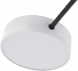 Потолочная люстра светодиодная на штанге Arte Milano Ferrara 250906/5B Wh (220V, круглые)