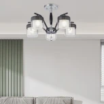 Потолочная люстра на штанге Arte Milano Napoli-2646 332646/5 CR+BK (220V, подвески)