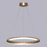 Подвесной светильник светодиодный с пультом Citilux Юпитер CL730B092S (регулировка яркости, 220V, на тросе, кольцо)