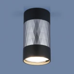 Накладной светильник черный DLN110 Elektrostandard Mizar GU10 (220V, круглые)