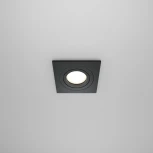 Встраиваемый светильник Atom GU10 1x50Вт Maytoni Technical DL024-2-01B (220V)