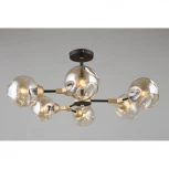 Потолочная люстра на штанге Omnilux 936 OML-93607-06 (220V, шарики)