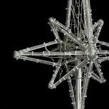 Макушка "Роза Ветров " 100 см, Белая, 220В Laitcom LC-13220 (IP65)