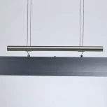 Подвесной линейный светильник светодиодный диммируемый с выключателем и ночным режимом DeMarkt Ральф 675013503