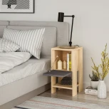 Тумба прикроватная EMA NIGHTSTAND LEVE (ЛДСП/Дуб) арт.LEV00316