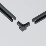 Коннектор L-образный Unity черный (однофазный) Maytoni Technical TRA001CL-11B (220V)