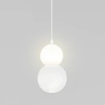 Подвесной светильник Eurosvet Polar 50251/1 LED белый (220V, на проводе, шарики, бусы)