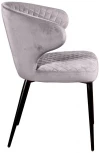 Стул Richard ромб, бархат светло-серый 26 Top Concept 77334