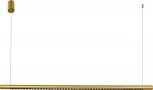 Подвесной линейный светильник ST Luce SL6238.313.01 латунь/латунь LED 1*28W 4000K (220V, на проводе)