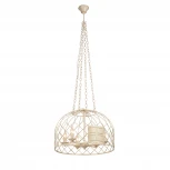 Подвесная люстра Vitaluce V4974-3/6 (220V, на цепи, свеча, круглые)