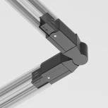 Коннектор поворотный шарнирный Trinity черный (трехфазный) Maytoni Technical TRA005CS-31B (220V)