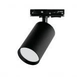 Трековый светильник однофазный Wolta WTL-GU10/02B под лампу GU10 черный BASIC