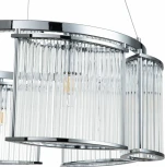 Люстра подвесная Corsetto V000076 (12003/6P Chrome) (220V, на тросе)