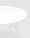 Стол обеденный Stool Group Мемфис D110 белый УТ000003489
